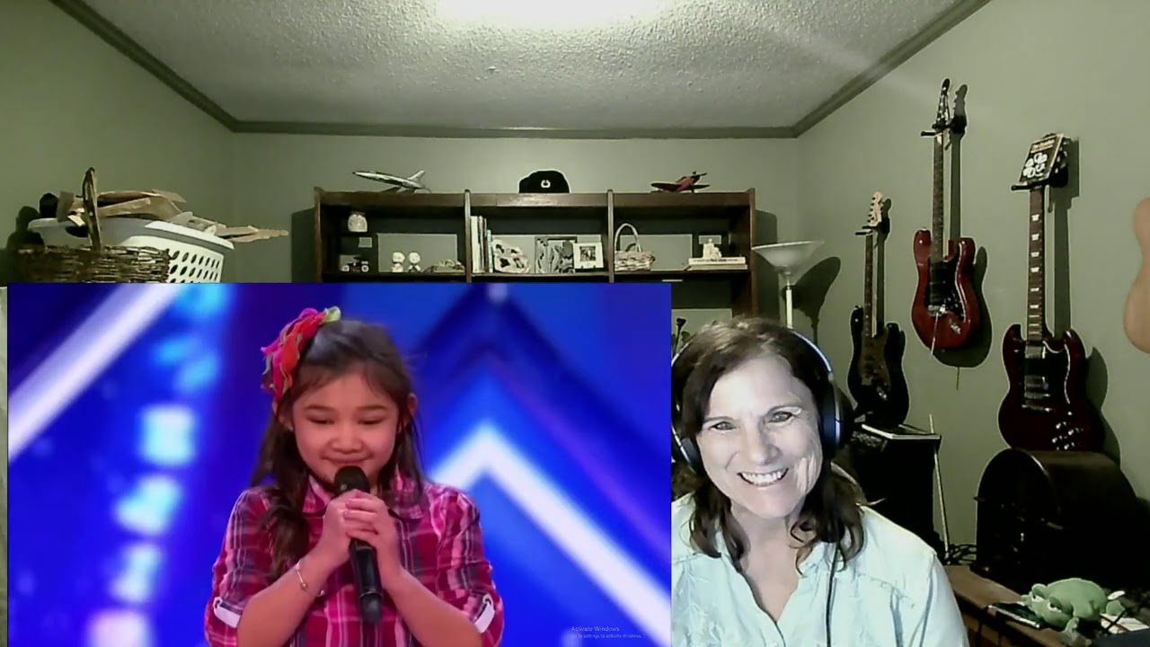 Angelica Hale!  Bushy Mama REACTS!  AGT Rise up!