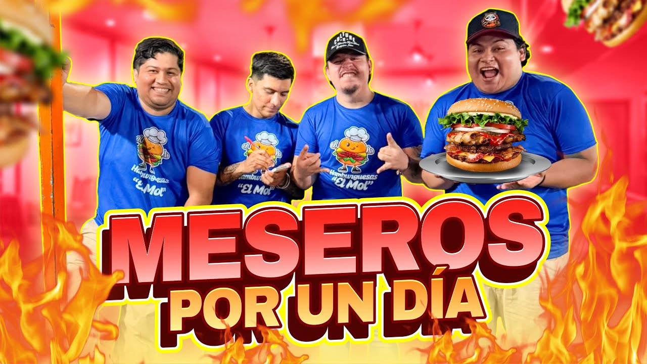 UN DÍA SIÉNDO MESEROS CON “ TÍO MOL “