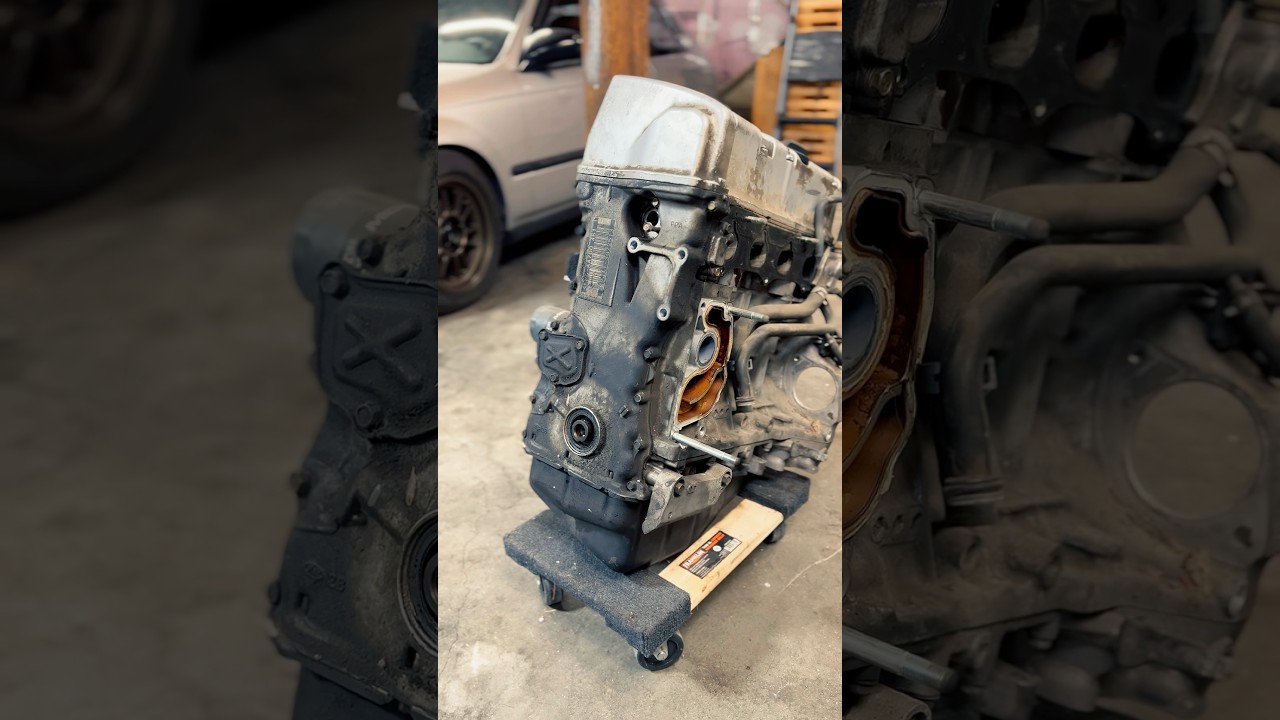 K24 Teardown for the Crx #crx #crxsi #kswap #kseries #k24