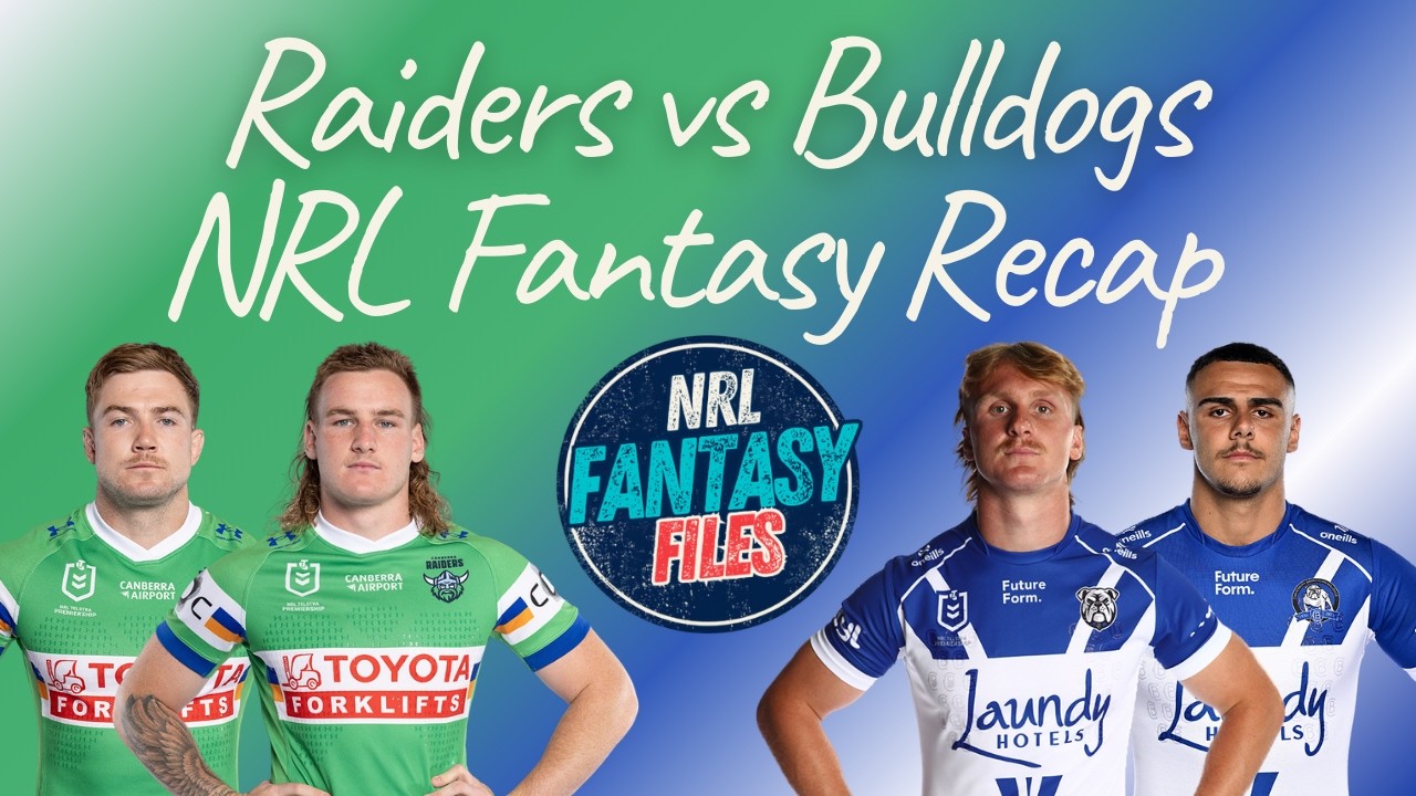 Обзор матча «Рейдерс» — «Булдогс» в рамках NRL Fantasy. Кираз травмирован!