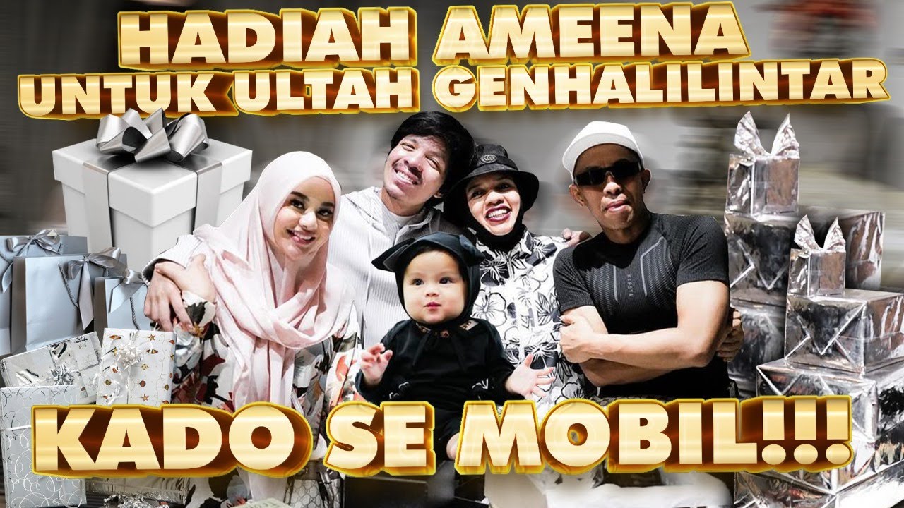 AMEENA Atta Aurel ijin berangkat ke GenHalilintar.