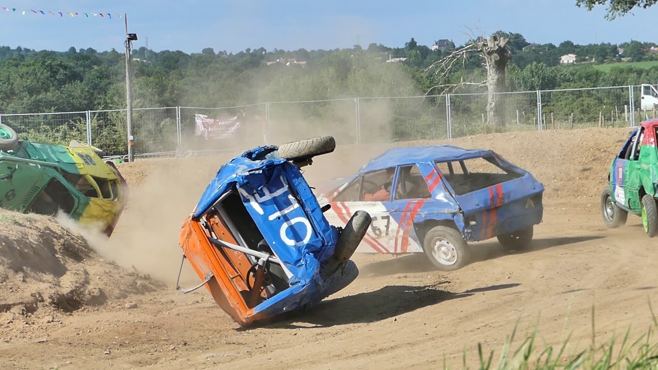 Stock-cars de Chiché 2018 (19) Dimanche 22 juillet.
