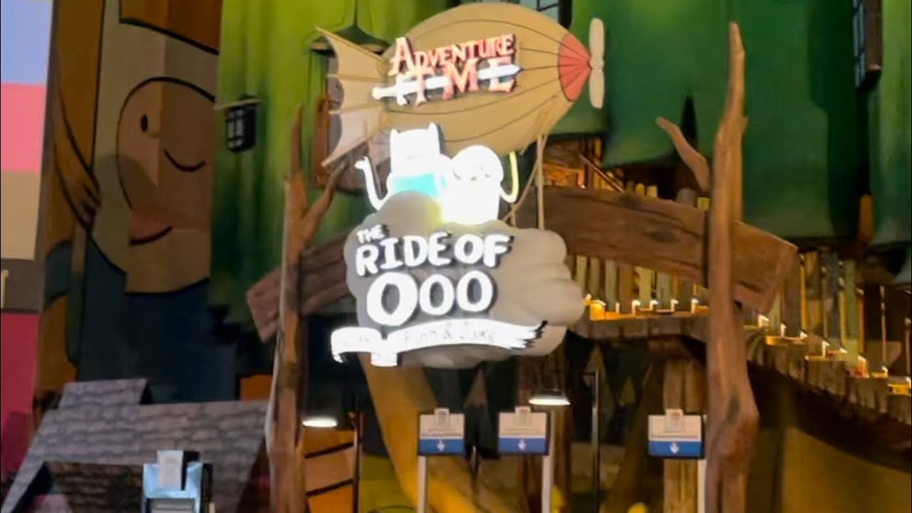 Adventure time the ride of ooo with Fin and jack| Img world of Adventure