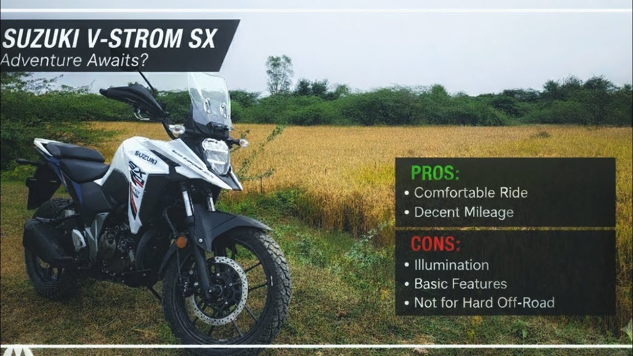 Pros and major cons that no one tell you |vstrom 250 sx| must watch| suzuki|