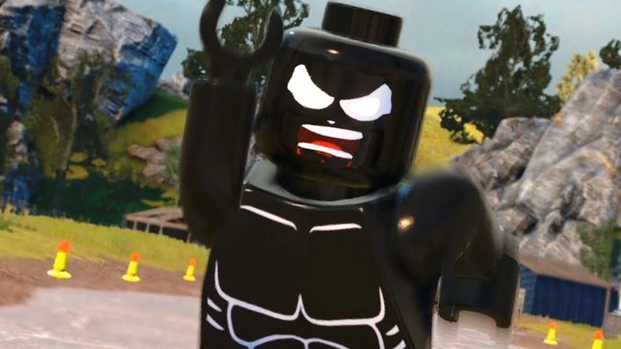 LEGO DC Super Villains - How To Make VENOM Custom Character