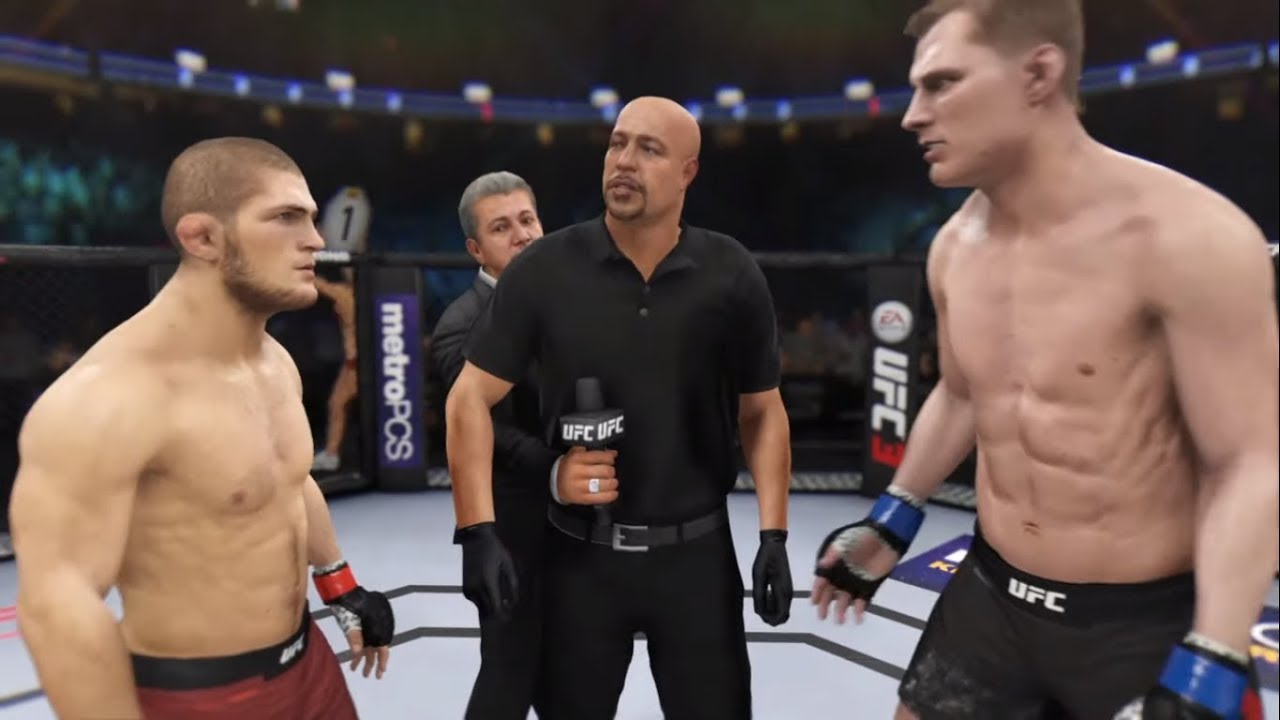 Khabib vs. Alexander Volkov (EA Sports UFC 3) - CPU vs. CPU
