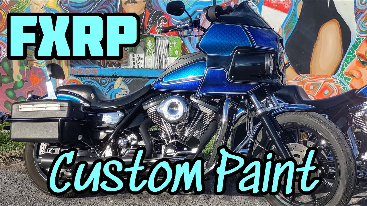 Performance FXR FXRP FXRT Custom Kandy Candy Paint Flake Patterns