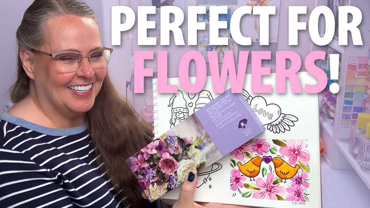 The Perfect FLOWER Color Palette [Paul Rubens Floral Watercolor Paints]