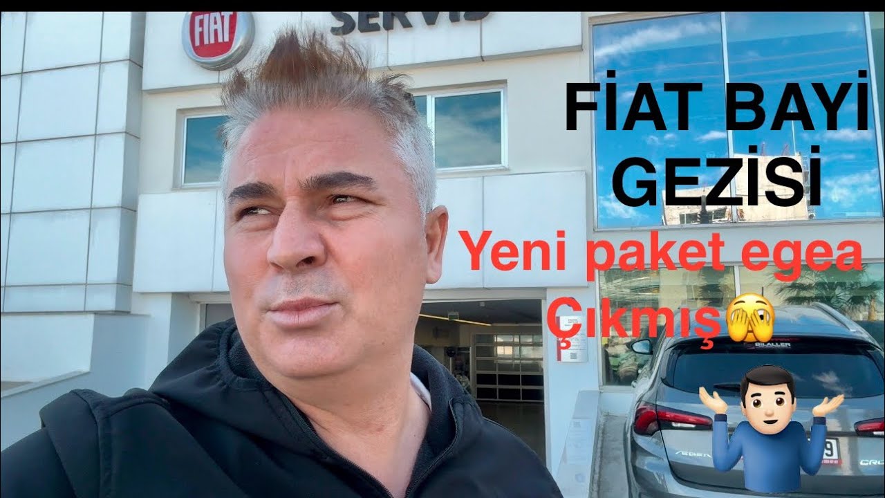Fiat bayi gezisi￼.Sanki KiA satıyor.