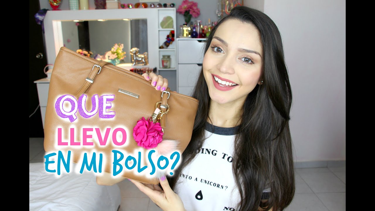 ¿QUE LLEVO EN MI BOLSO? - 2016