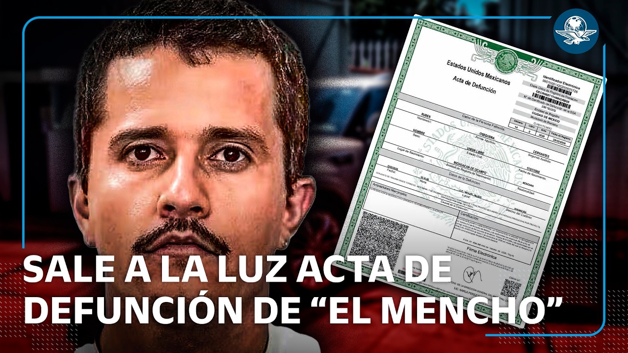 Revelan causa de muerte de “El Mencho”, líder del CJNG
