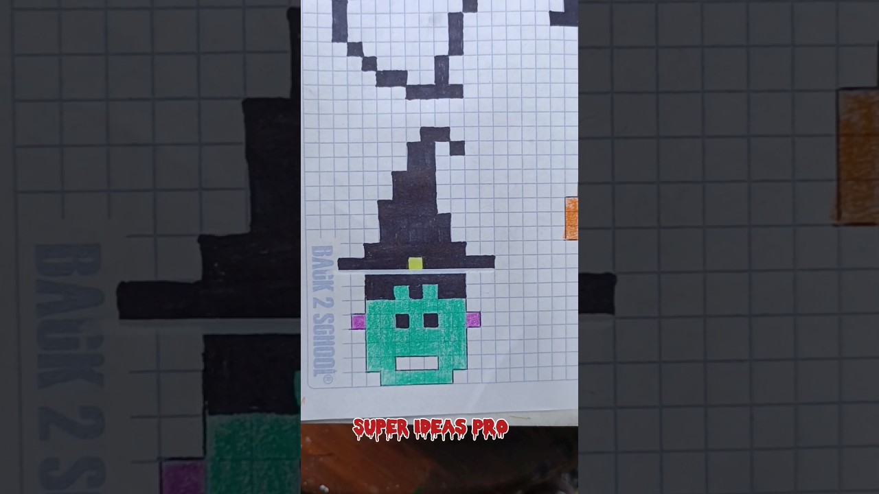 Bruja Pixelada para Halloween 🧹🧙&zwj;♀️