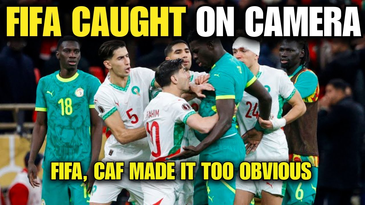⚽🔥 AFCON Under Fire: FIFA Reaction to GOAL | Morocco vs Senegal Petition & Media Double Standards