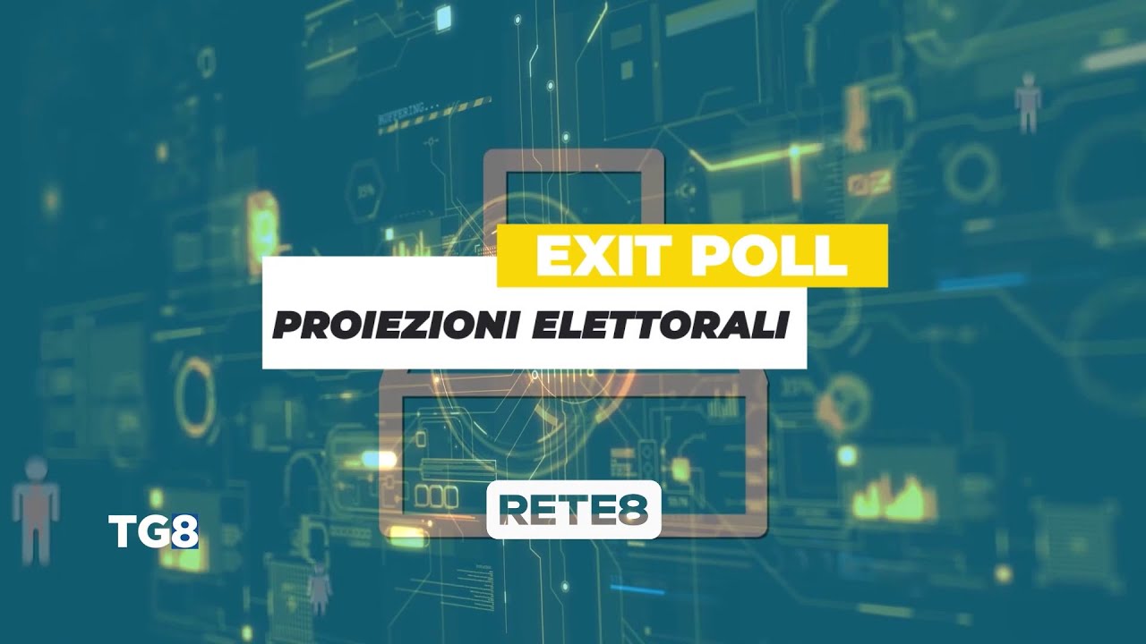 Elezioni Regionali 2024 - Exit poll e proiezioni in diretta esclusiva su Rete8