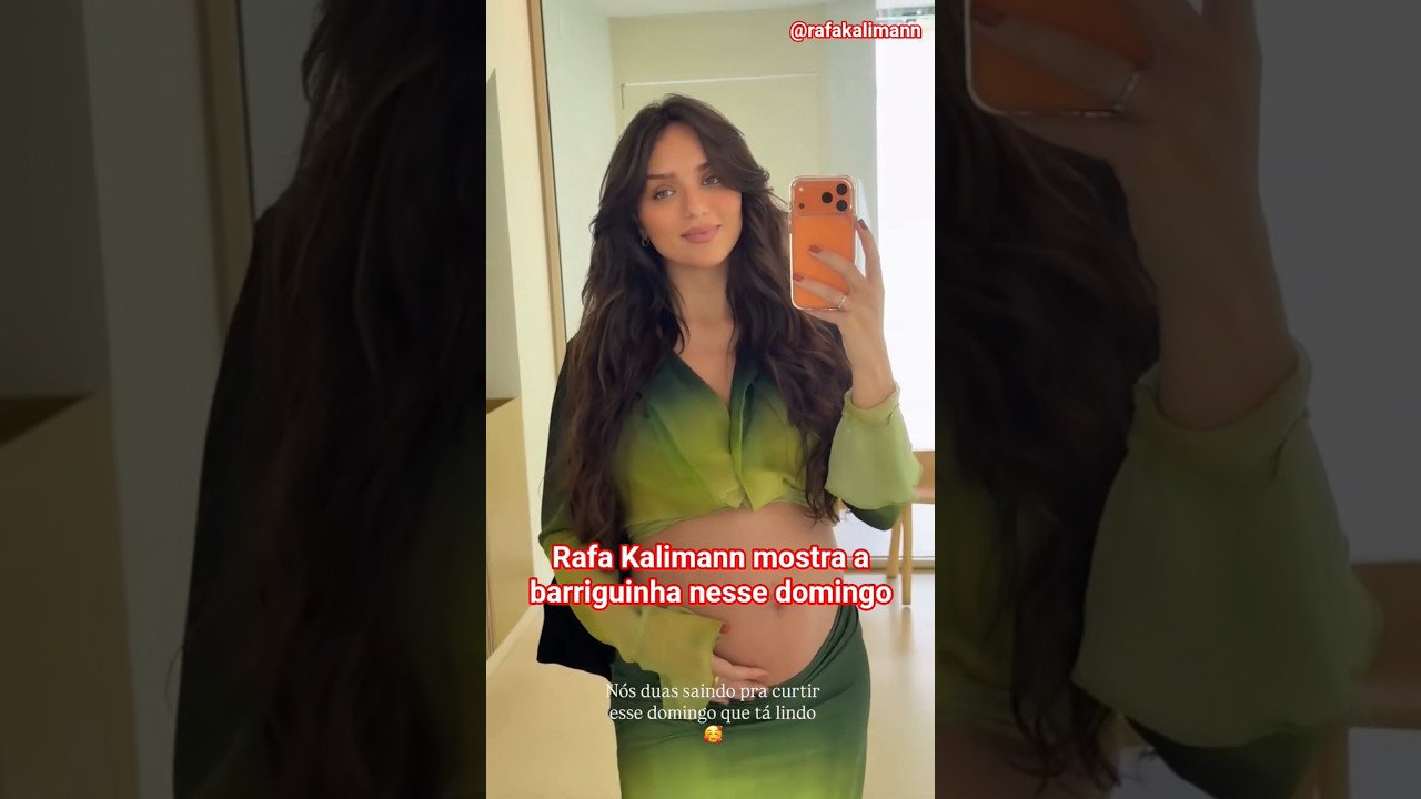 Rafa Kalimann mostra a barriguinha nesse domingo #shorts #rafakalimann #famosos