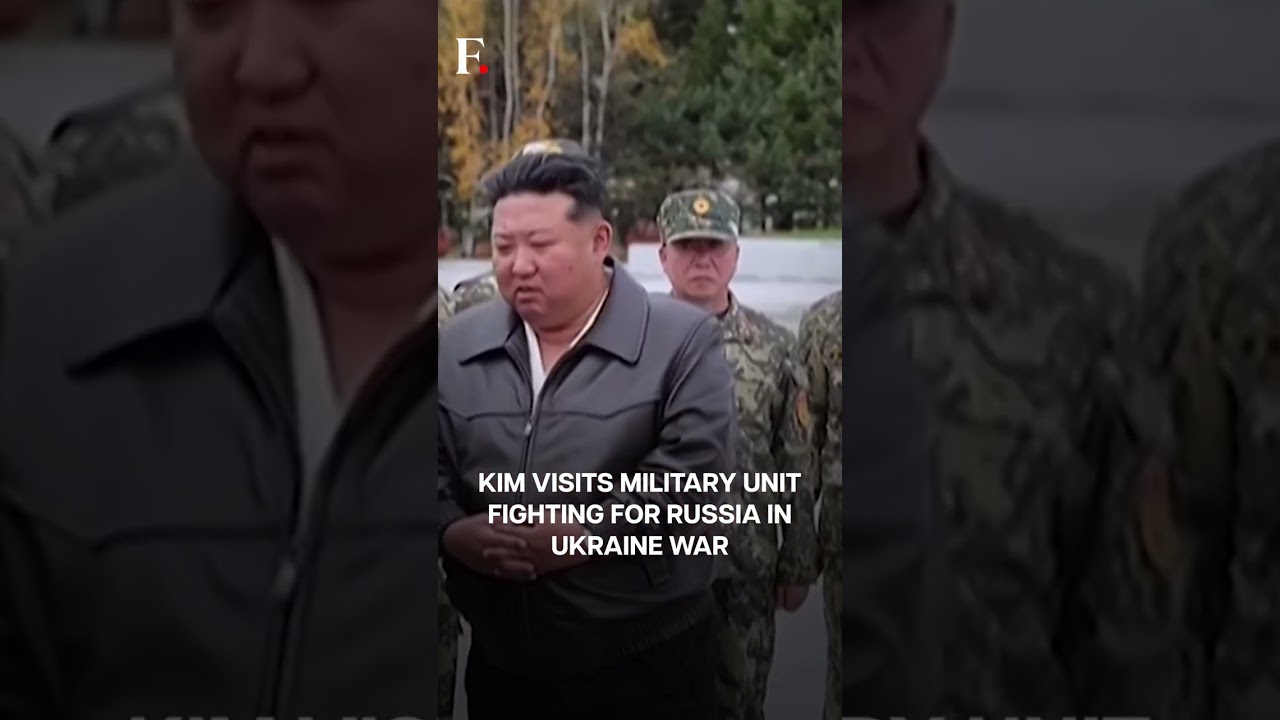 North Korea's Kim Jong Un Visits Military Unit Fighting For Russia | N18G