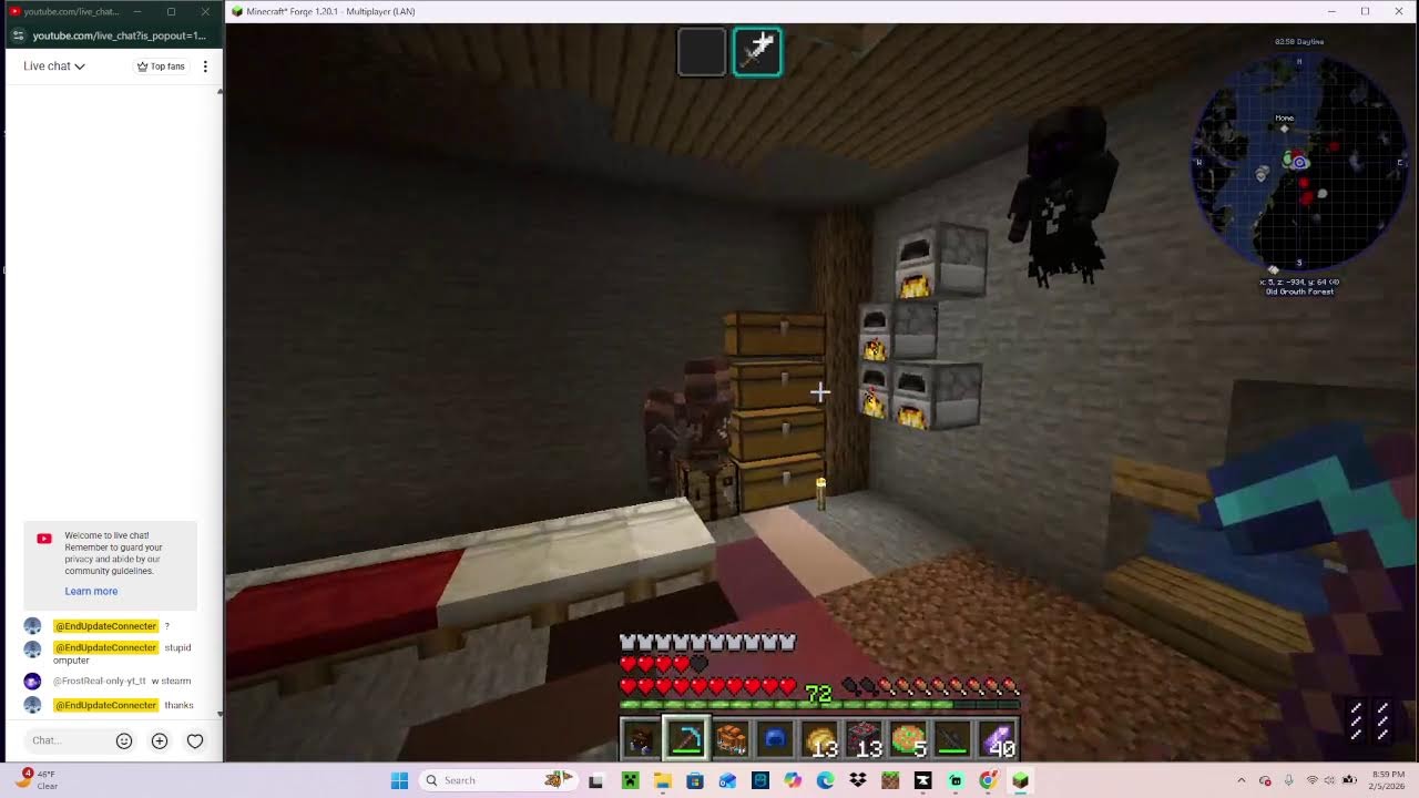 Modded Minecraft no mic