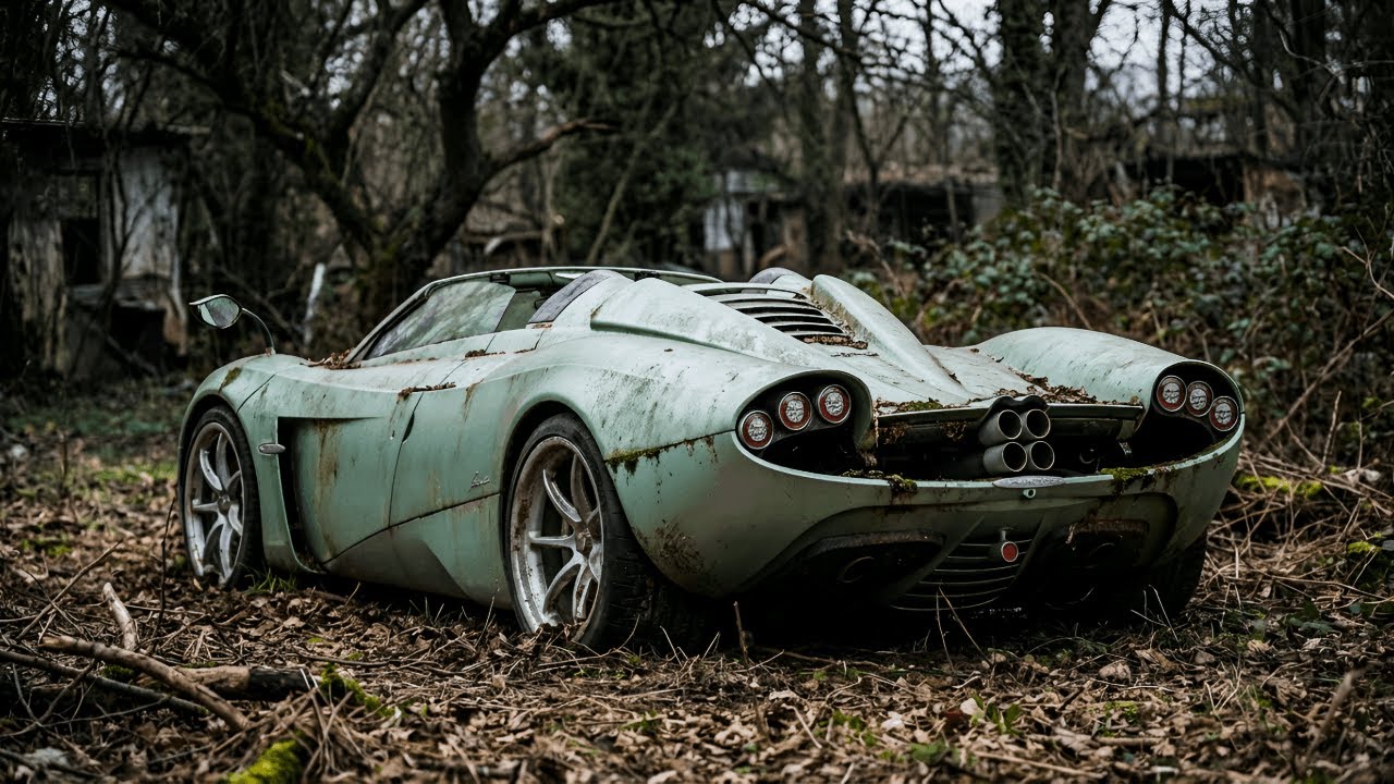 Pagani Codalunga Full Restoration – From Forgotten Rust to $7 Million Hypercar Glory (ASMR POV)