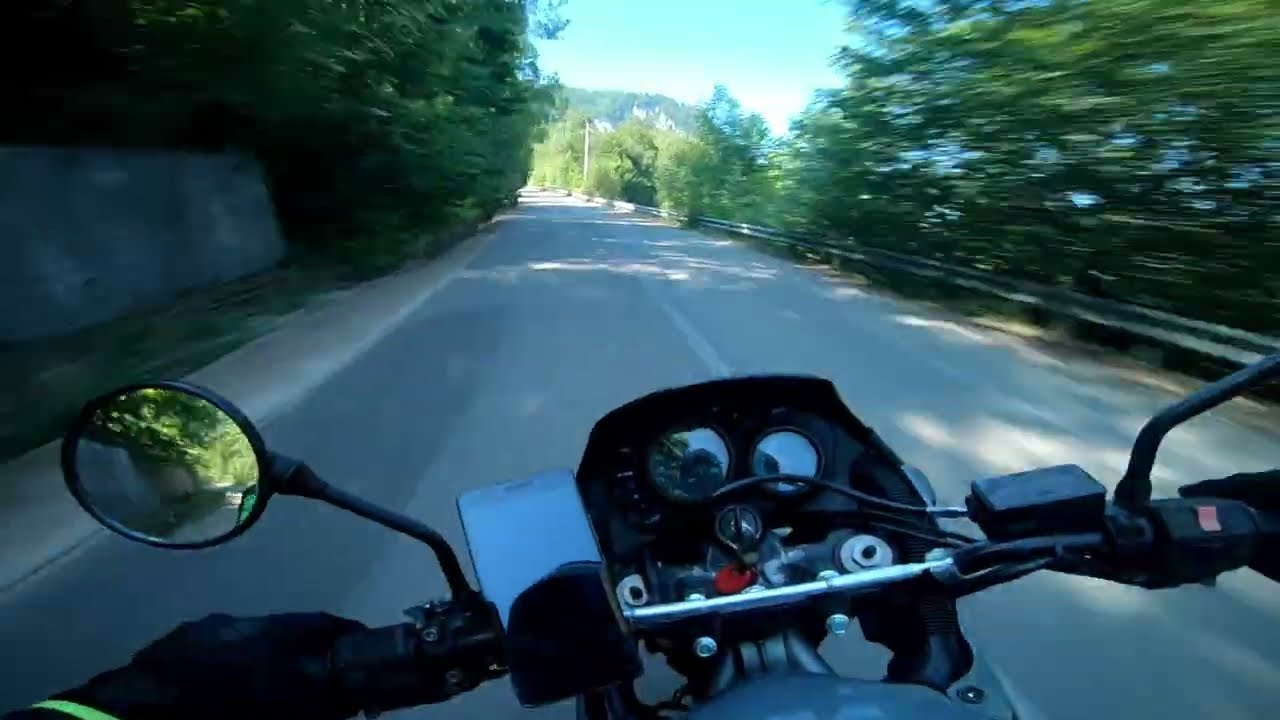 Kawasaki KLE 500 - Padis Románia RAW