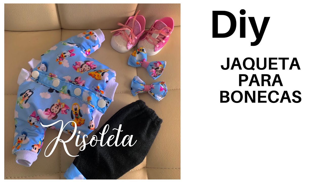 JAQUETA(BLUSA) para BONECAS - Diy - RISOLETA