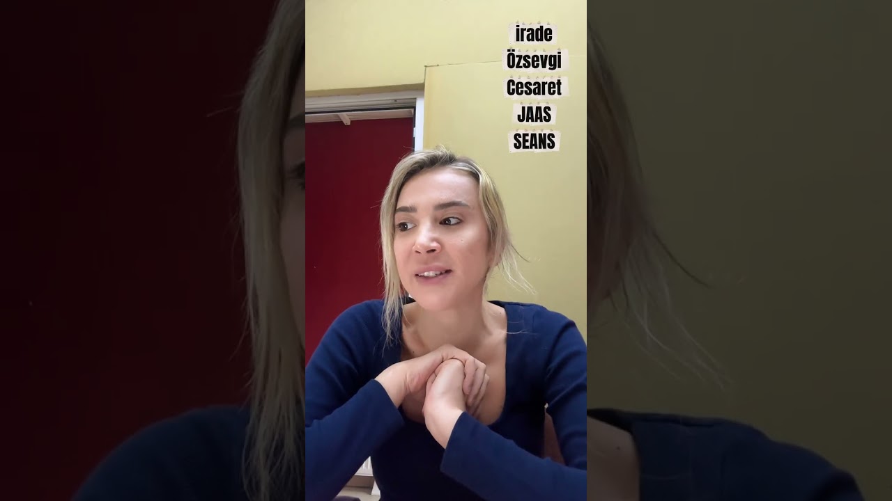 Özsaygı, irade, güçlü durabilmek JAAS SEANSI