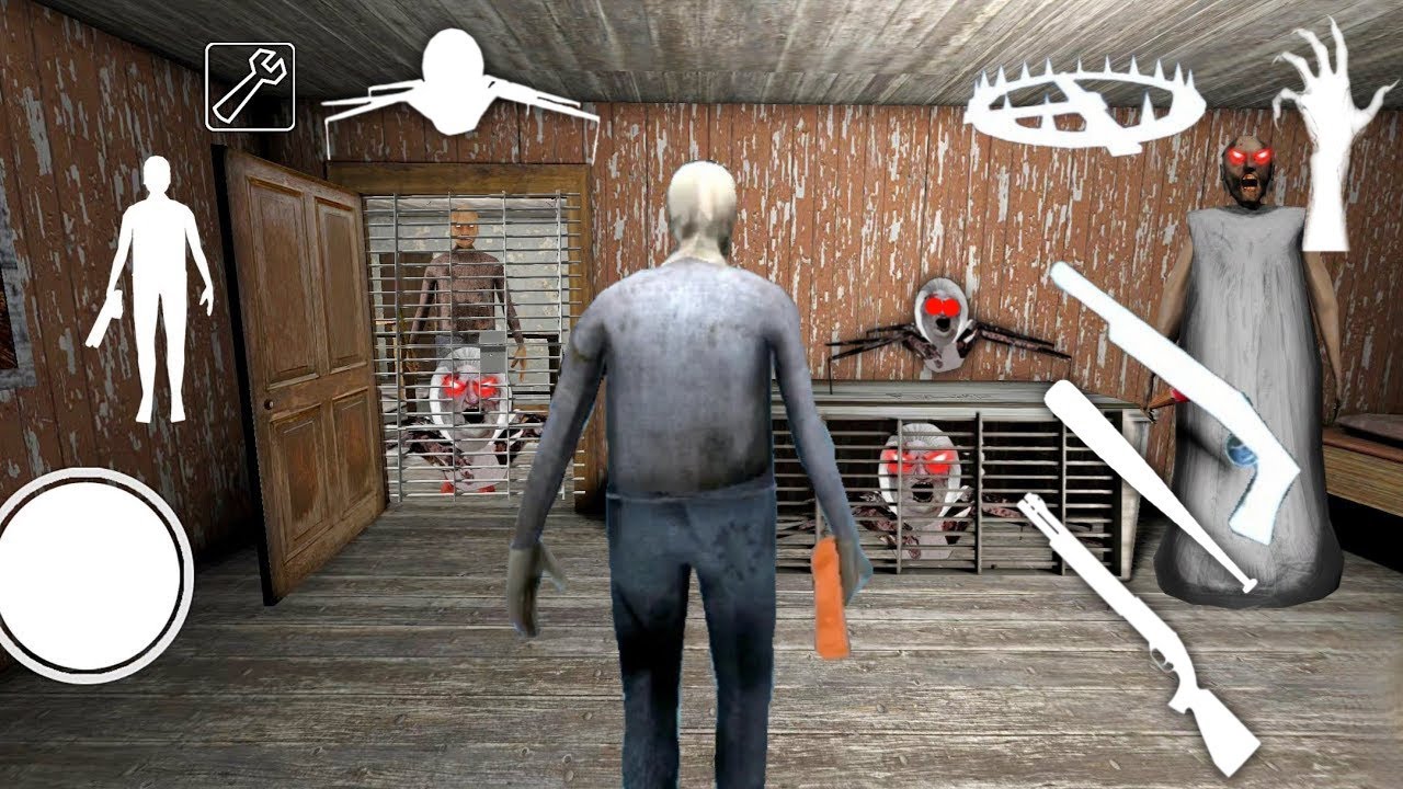 Playing as Grandpa in Granny Mod GRANNY GRANDPA HORROR GAME #grannymod #grannygame #granny #granny3