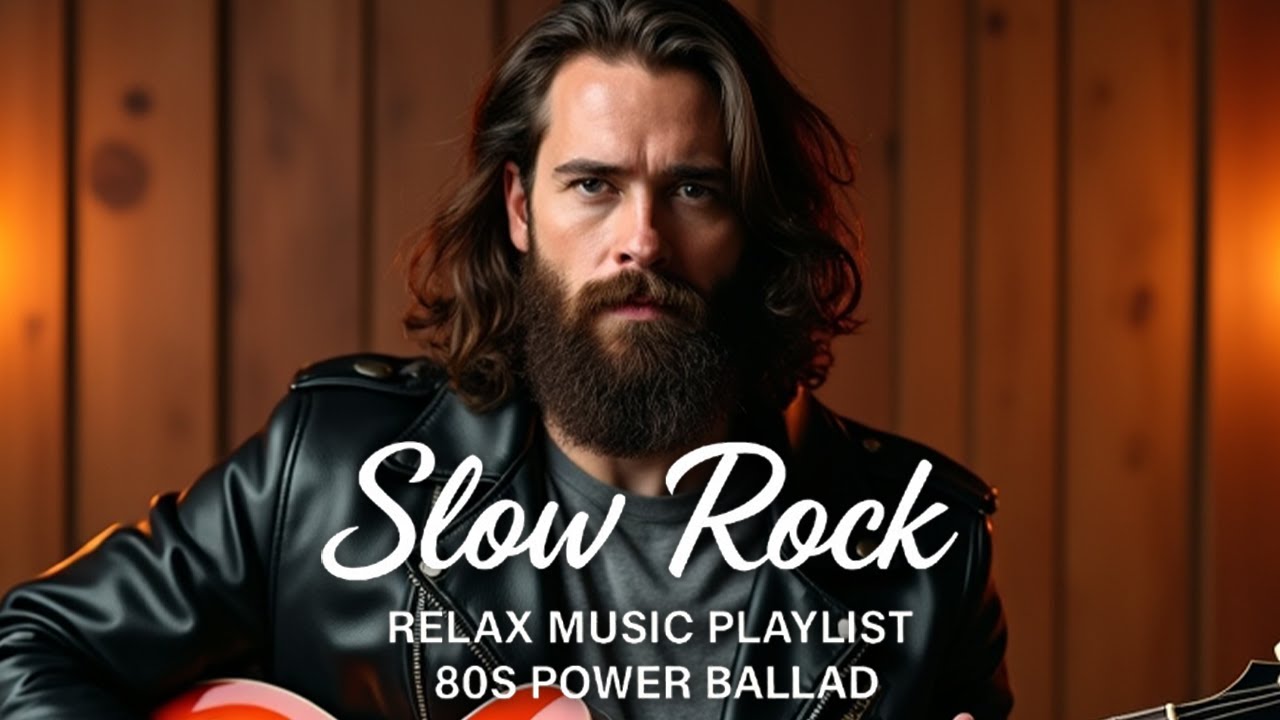 🎸 The Golden Era of Slow Rock | Classic Romantic Ballads by Rock Legends 🎶