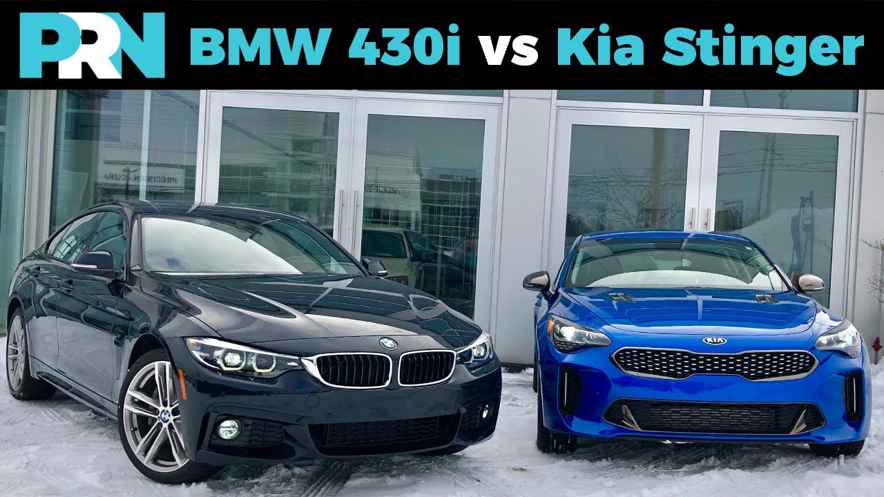 2019 BMW 430i Gran Coupé vs 2019 Kia Stinger GT-Line