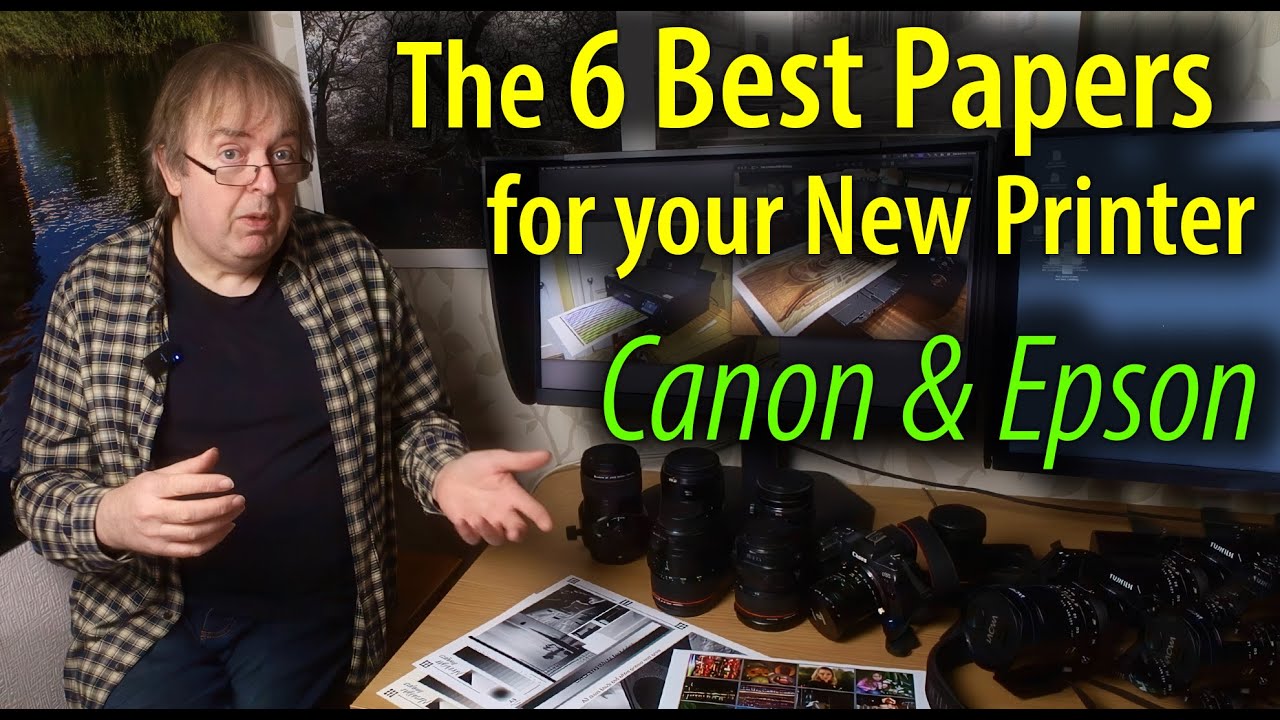Шесть лучших видов бумаги для вашего нового принтера Canon или Epson