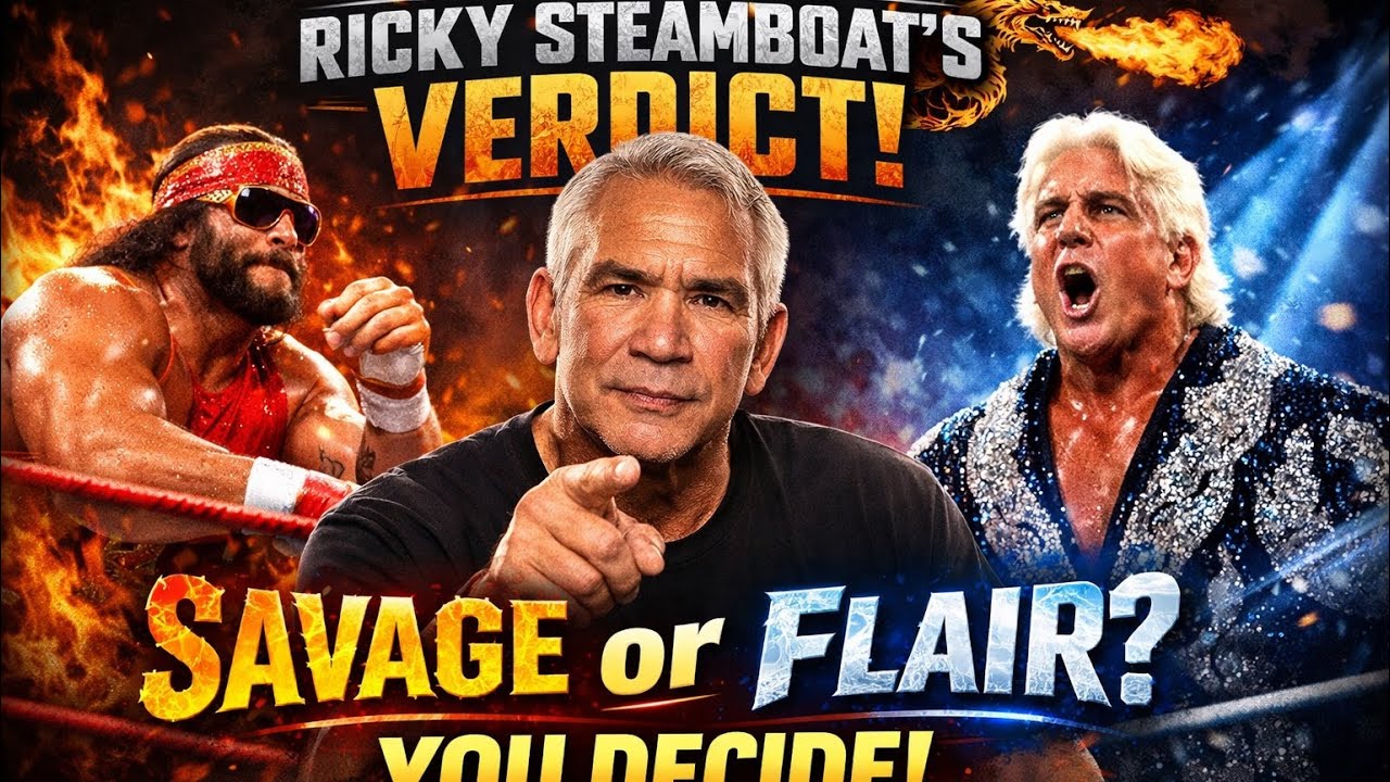 “Ricky Steamboat Settles It: Savage or Flair — The Greatest Match Ever?”