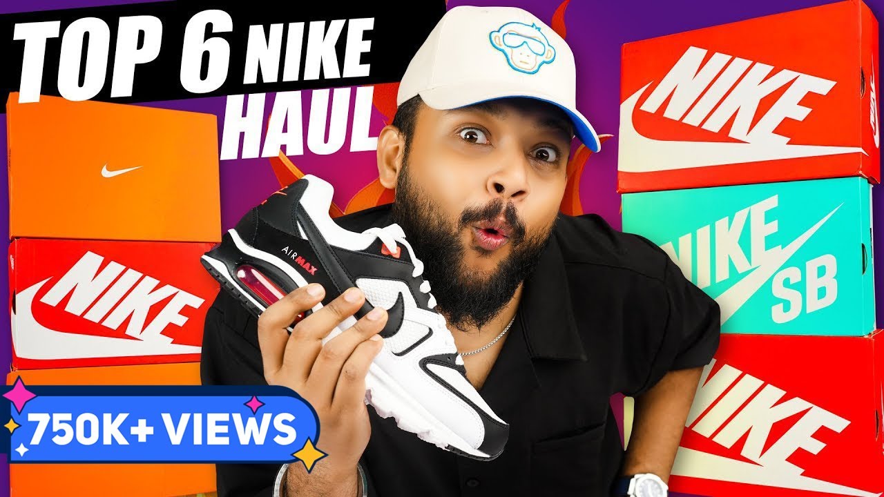 6 Best NIKE White Shoes/Sneakers for Men 🔥 NIKE Haul Unboxing & Review 2023 | ONE CHANCE