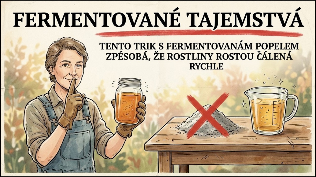 Jak správně používat dřevěný popel na zahradě: Návod na fermentované tekuté hnojivo