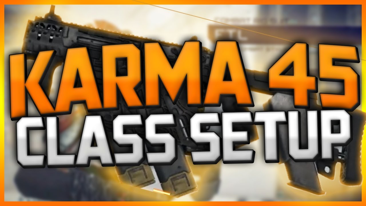 The Best Gun In Infinite Warfare, OP CLASS SET UP IN IW, Karma 45 The Best Gun In Infinite Warfare?