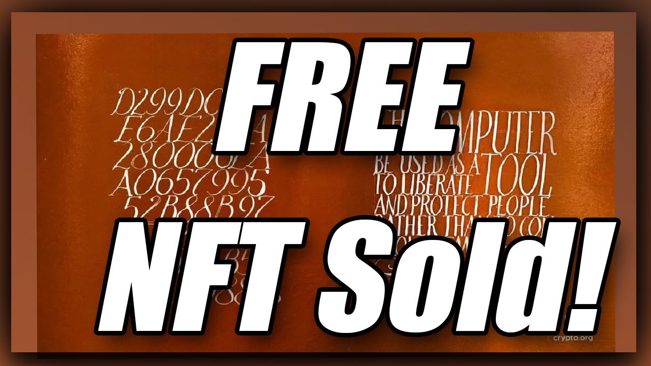 I SOLD My FREE Crypto.com NFT!! Free Money From Auction!