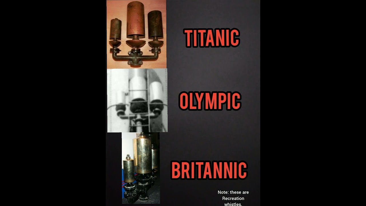 Olympic Class Recreated Whistles Combined #shorts
