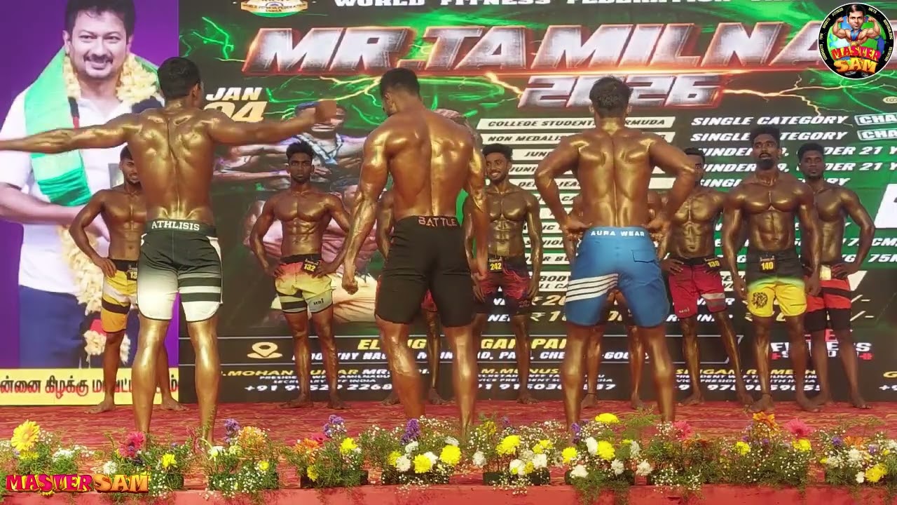 Menphysique SENIOR MEDIUM Category | Mr.Tamil Nadu 2026 | WFF #menphysique #mrtamilnadu #wff