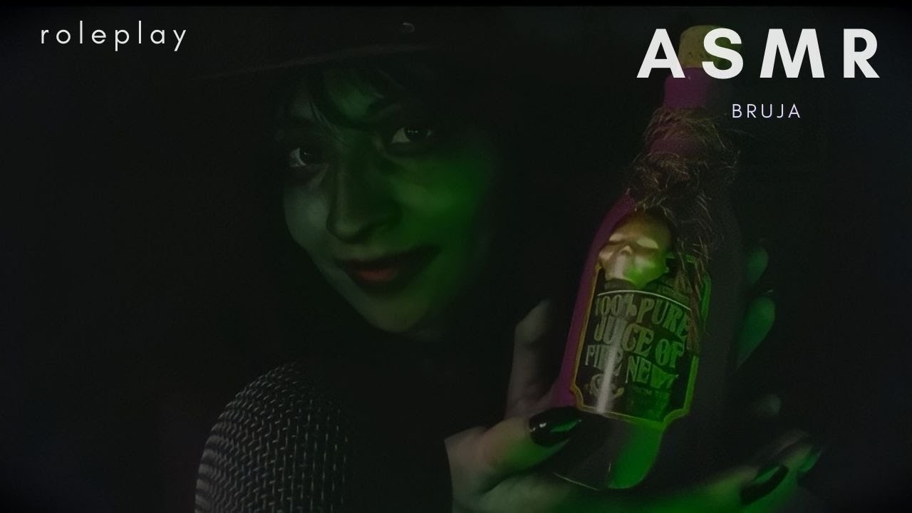 ASMR Bruja te prepara brebaje y te lee las cartas | Especial Halloween 🎃 Jacksher