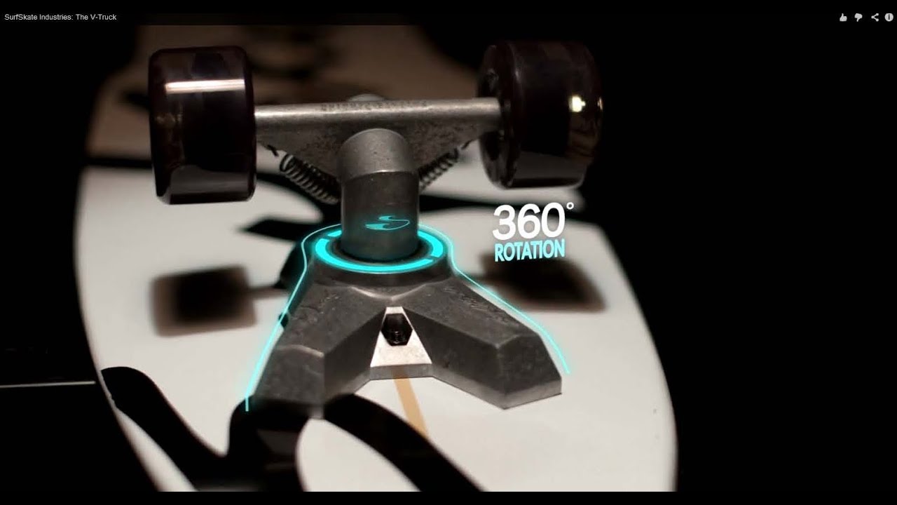 SwellTech SurfSkate: The V-Truck