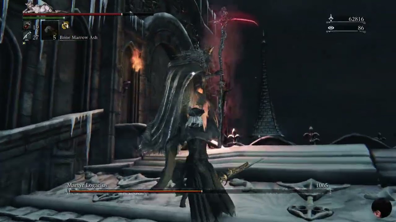 BLOODBORNE - Gun Only Martyr Logarius