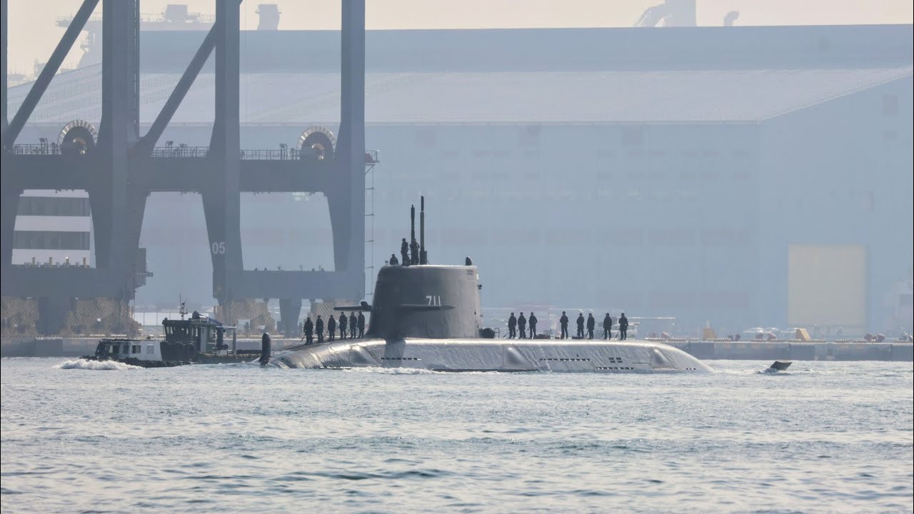 《實況》台灣國造潛艦海鯤號第二次潛航測試，往百米深度測試前進！