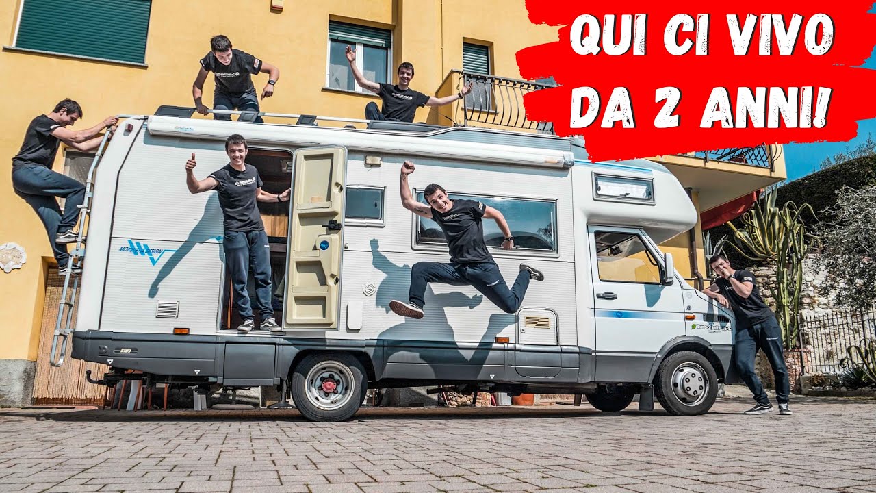 ECCO IL CAMPER IN CUI VIVO DA OLTRE 2 ANNI (solo durante la settimana)