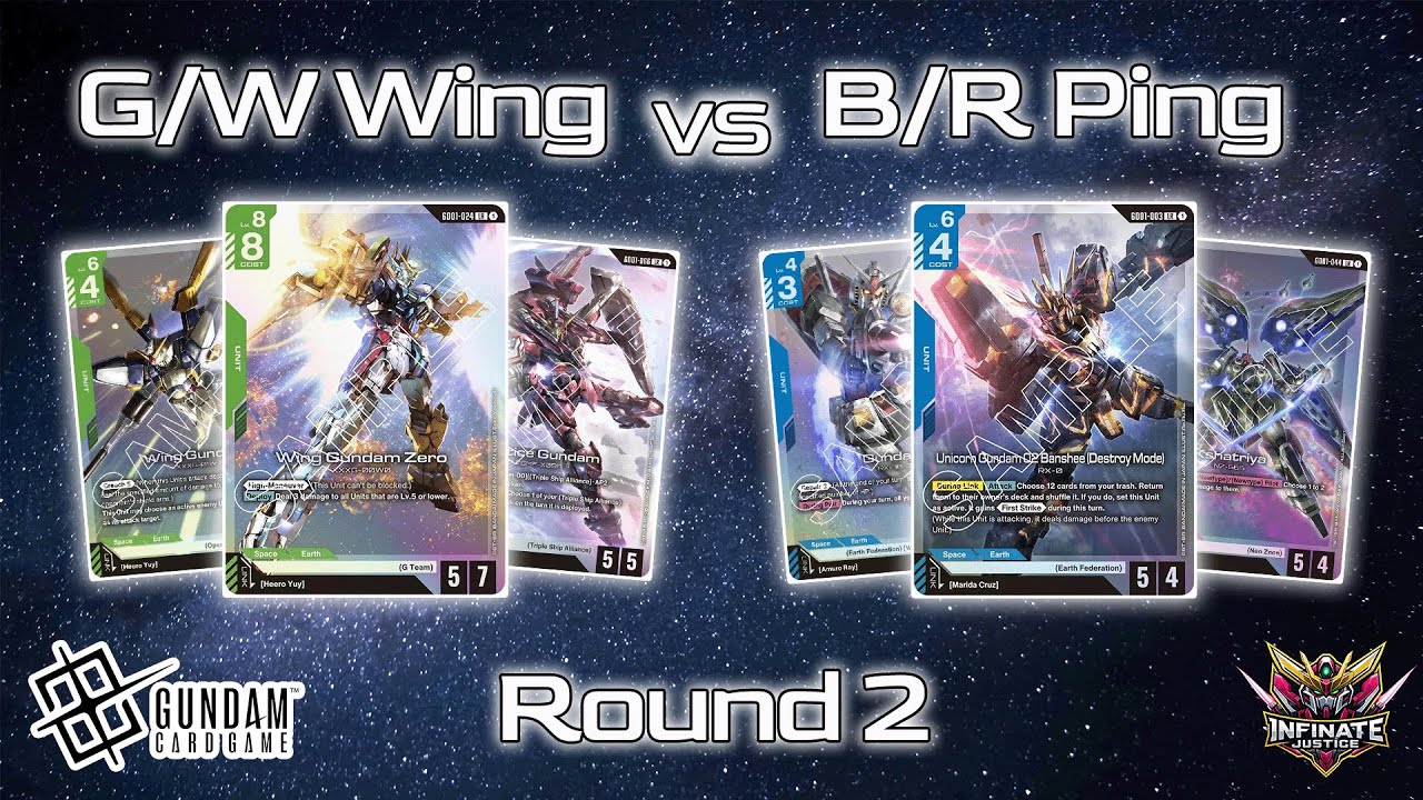 G/W Wing Zero vs B/R Ping Round 2 (Getting Greedy)