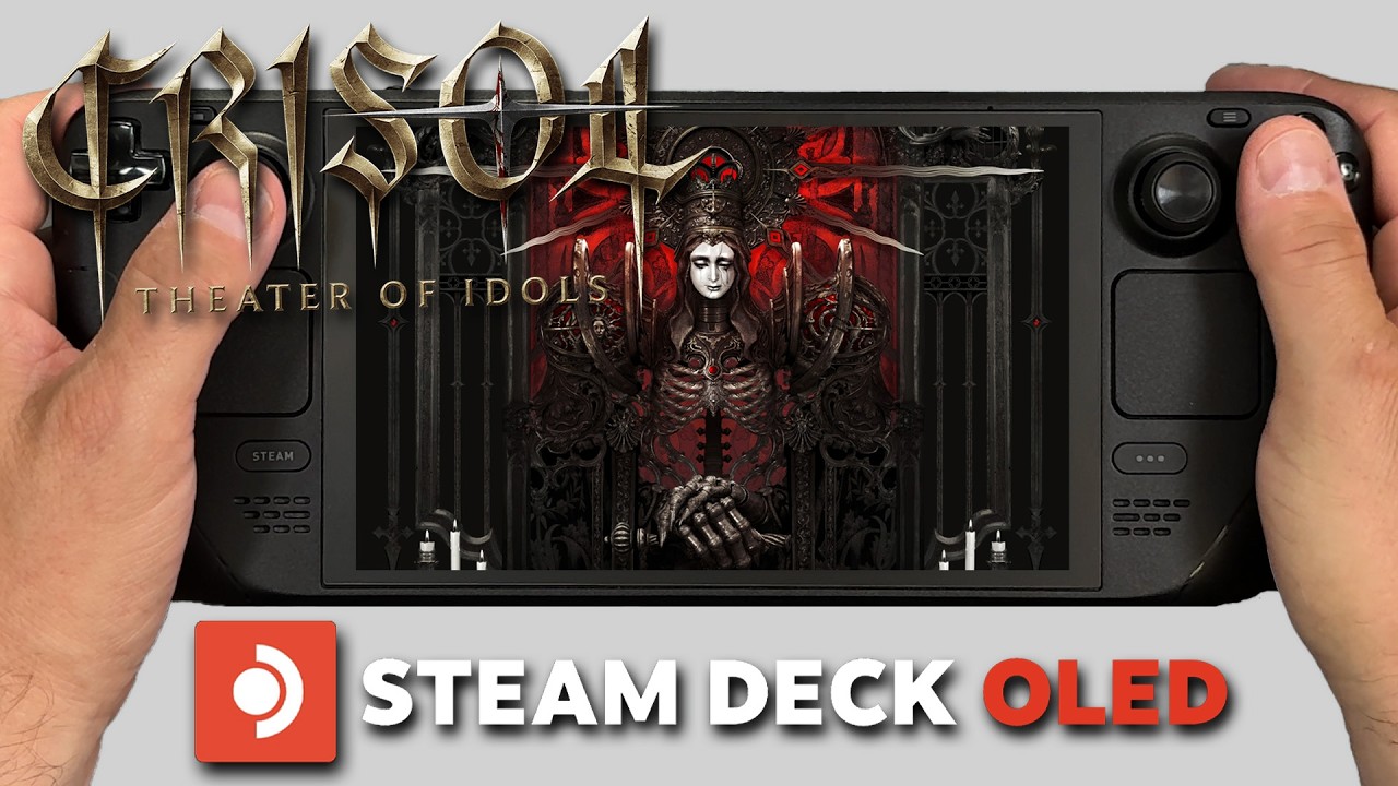 Crisol: Theater of Idols | Steam Deck Oled | RAW Gameplay Performance | New Release