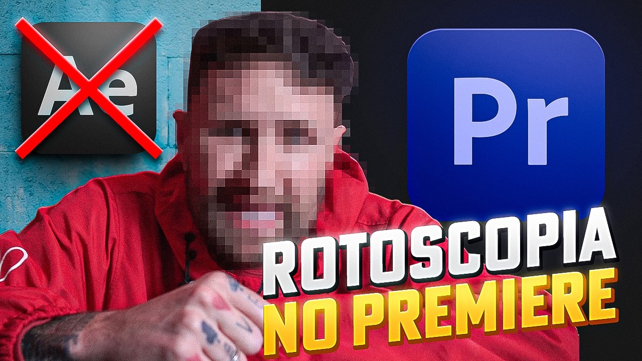 COMO FAZER ROTOSCOPIA NO PREMIERE (esqueça o AFTER EFFECTS!) | MOCHA PRO