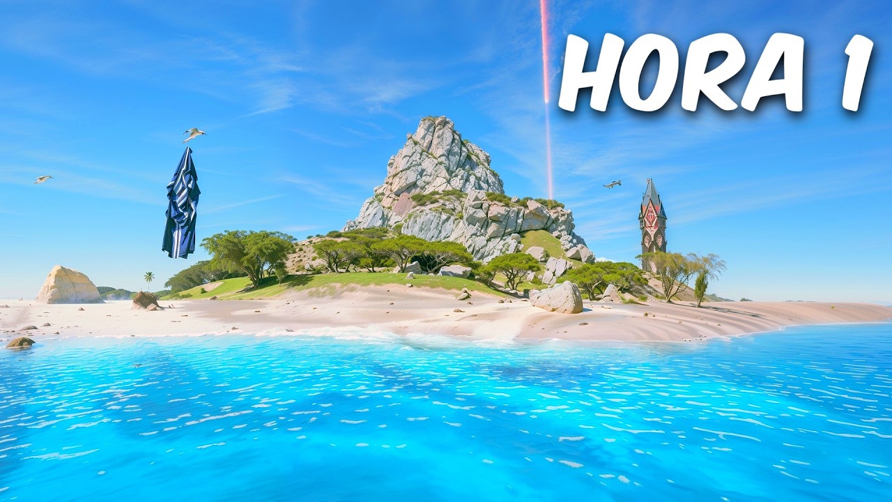 Sobreviviendo 24 Horas en una Isla Desierta en ARK Hardcore...