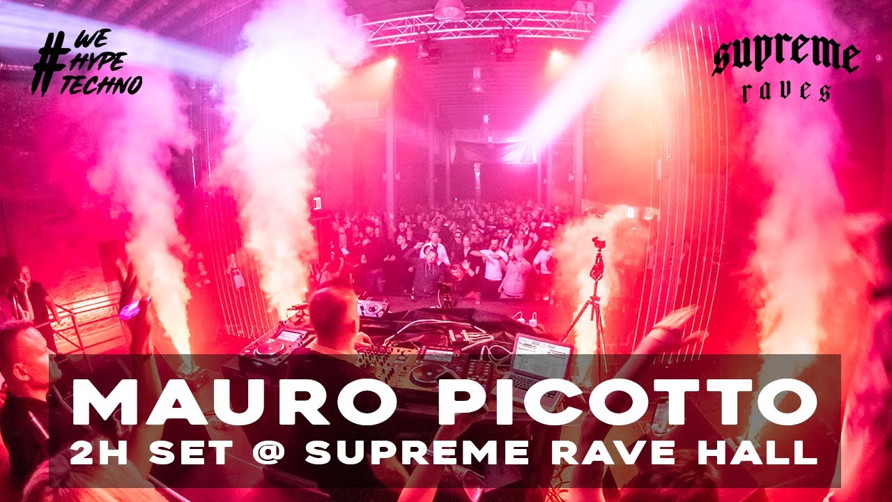 Mauro Picotto @ Supreme Rave Hall (03/11/2023) | BrickHouse, Ostrava | Techno / Trance DJ Set
