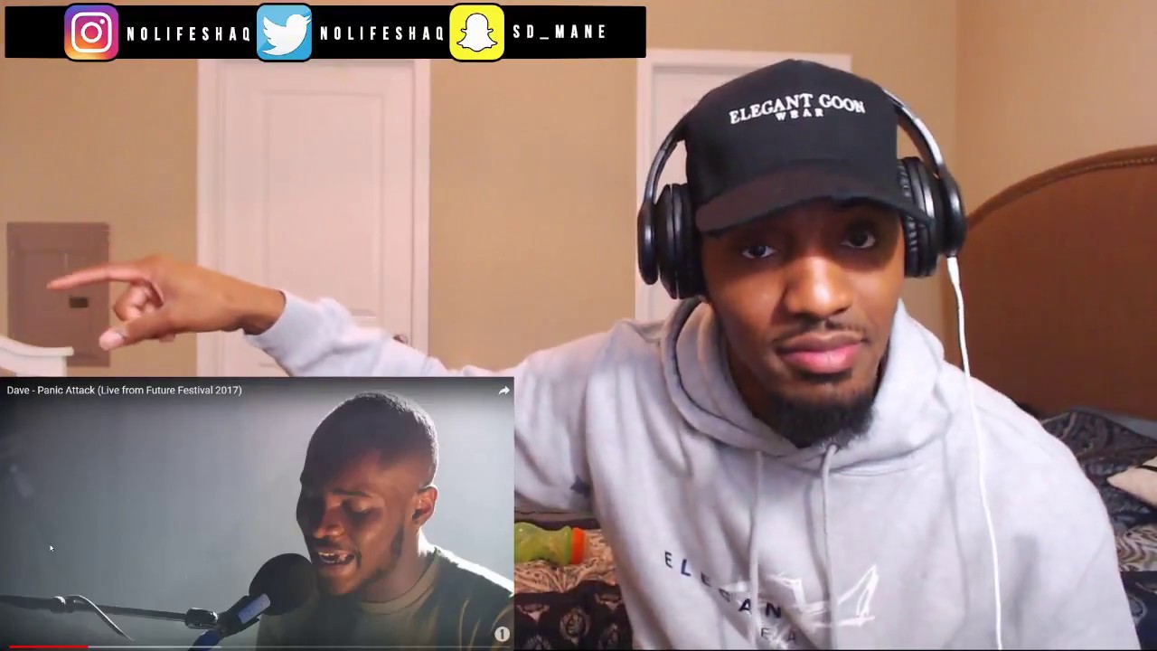 All while playing the piano! | Dave - Panic Attack (Live from Future Festival 2017) REACTION