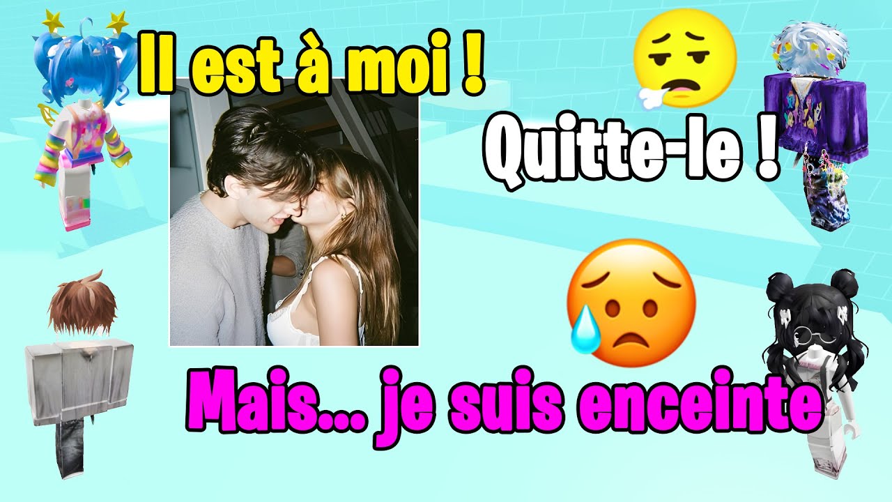 HISTOIRE ROBLOX | Mon copain est avec une autre fille pendant que je suis enceinte 💔