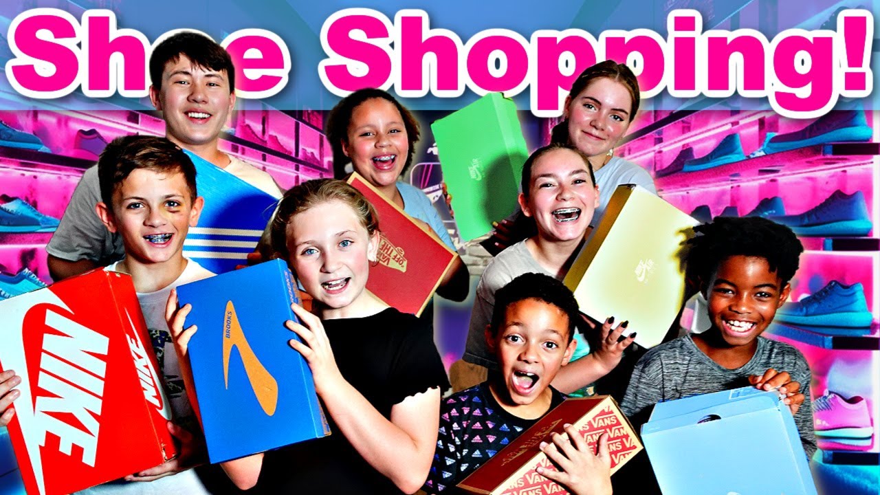 Shoe Shopping For 10 Kids! | Back To School Time!