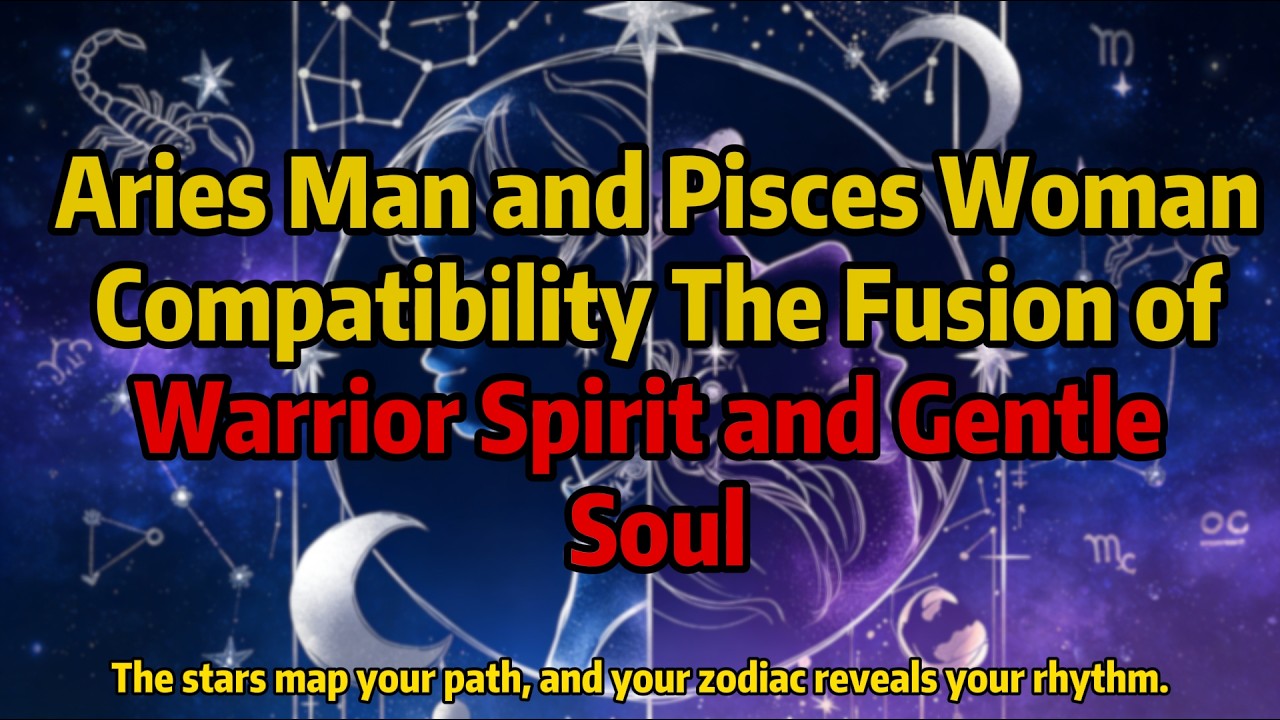 🧯Aries Man+Pisces Woman: The Only Compatibility Guide You’ll Ever Need (75% Love, 74% Marriage)  ❤️